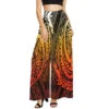 Women's Plus Size Gym Pants Good Quality Polynesian Samoa Breathable Long Sports Running Yoga Wide Leg for Summer
