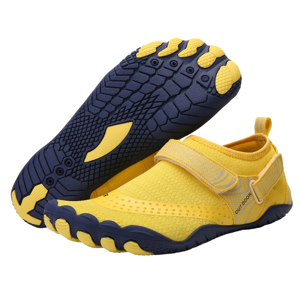Men's Women's Quick-Dry Aqua Socks Kids Water Sports Summer Cotton Barefoot Walking Shoes New Condition Fitness Walking Shoes