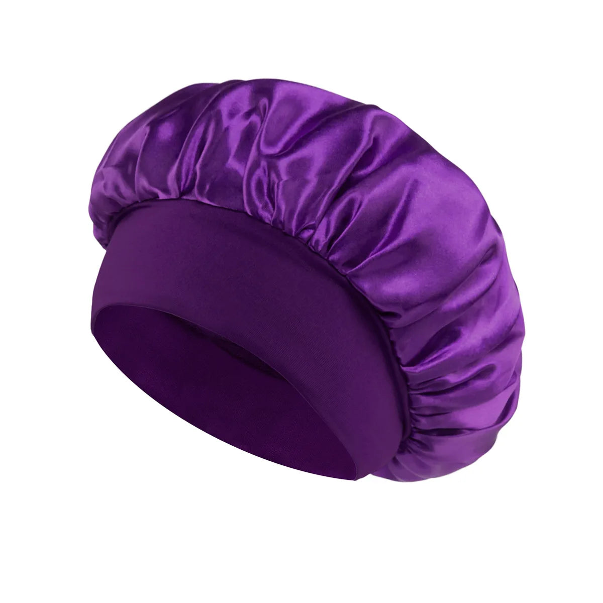 Satin Hair Bonnet – Silk Sleep Cap for Curly & All Hair Types
