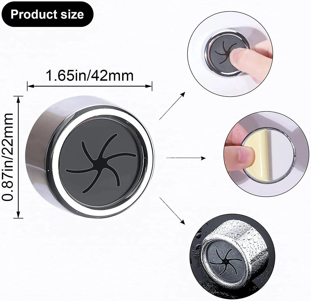 Dishcloth clip product size and adhesive installation steps