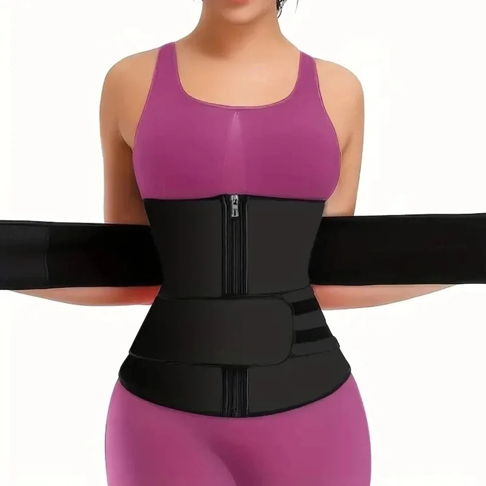 Waist trainer for women slimming belt - side view