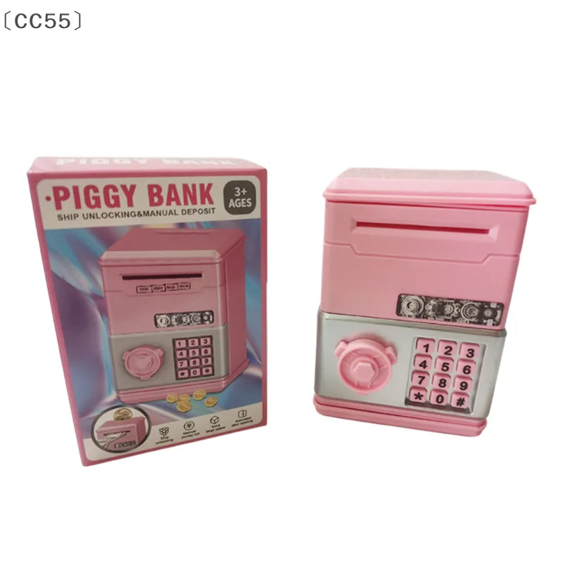 Electronic piggy bank for kids - feature detail