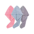 Microfiber Hair Towel Wrap – Quick-Dry Turban, Anti-Frizz