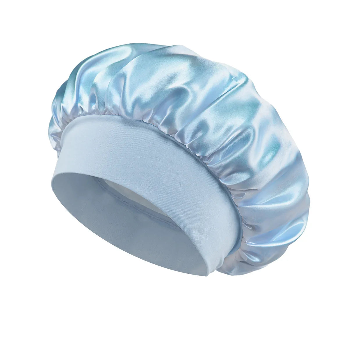 Silk satin bonnet for curly hair protection