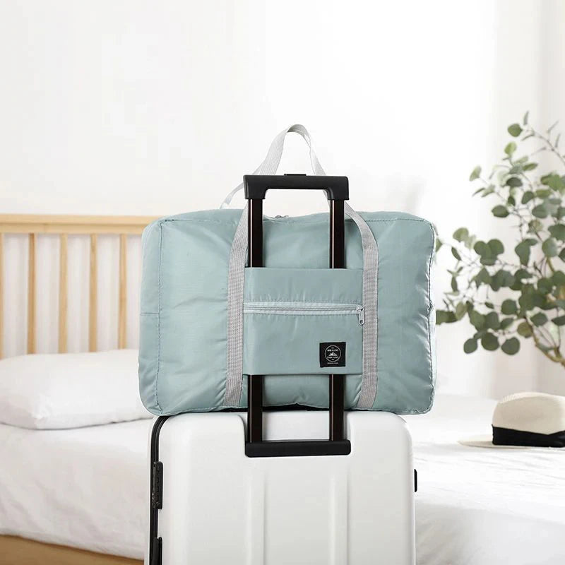 Foldable travel duffel bag - color options