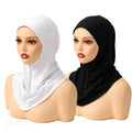 Zipper Instant Hijab – mannequin pair view | Velvetova
