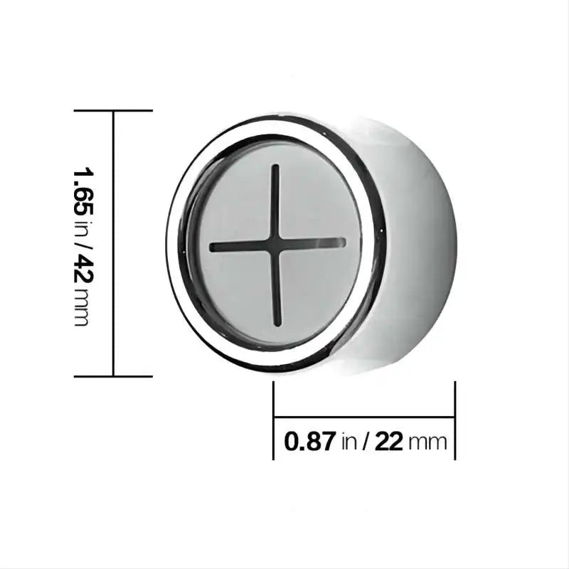 Dishcloth clip dimensions 42mm by 22mm with adhesive back