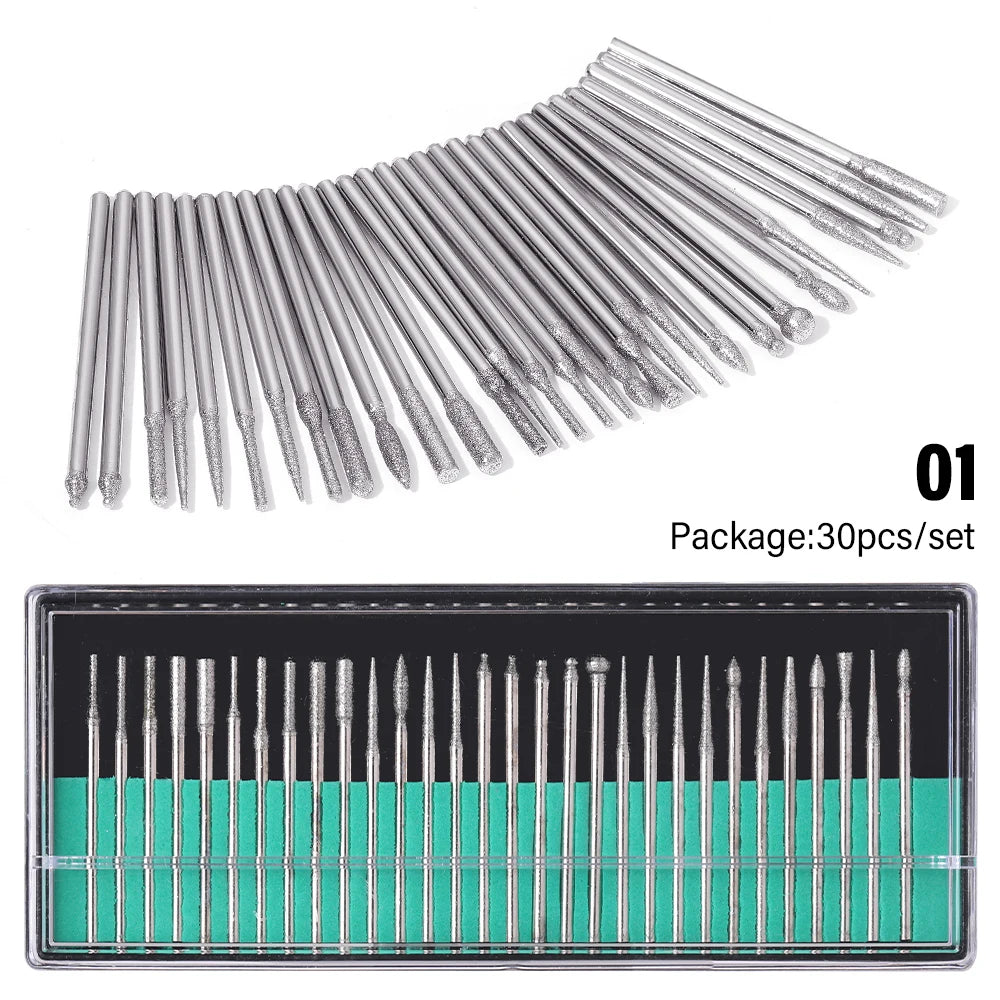 6-in-1 Electric Nail Drill Kit – Manicure Pedicure Polishing Set