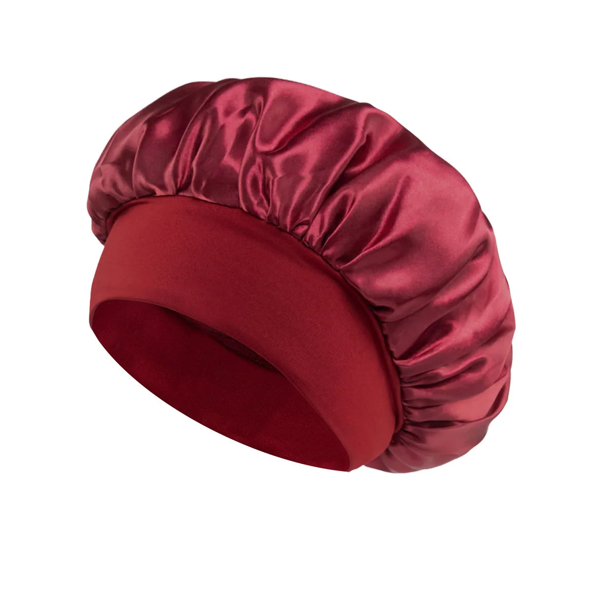 Satin Hair Bonnet – Silk Sleep Cap for Curly & All Hair Types