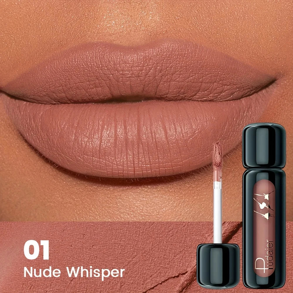 Matte velvet lip gloss - long-lasting liquid lipstick