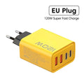 120W 4-port USB-C PD fast charger - color options