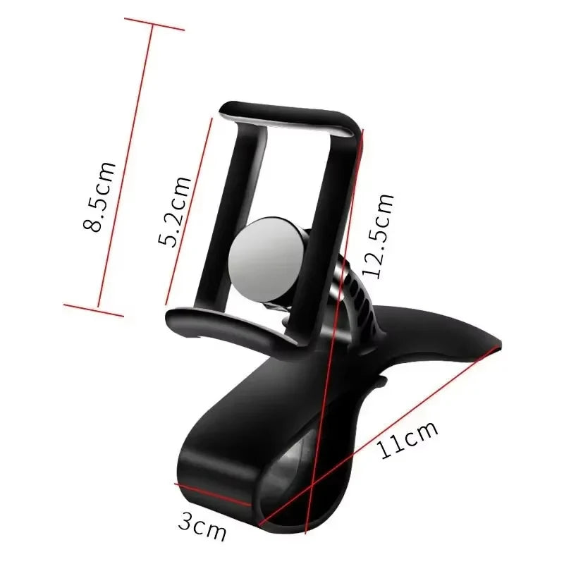 Car phone holder mount product dimensions size diagram