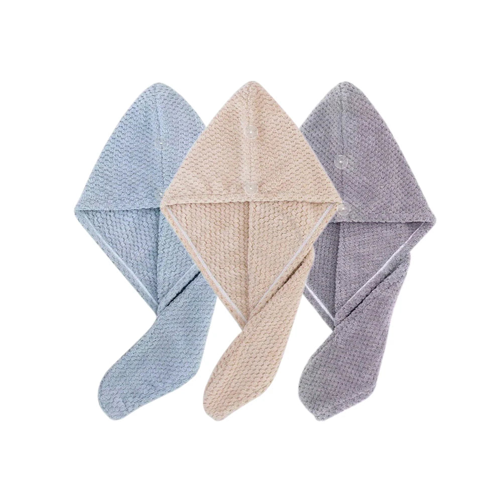 Anti-frizz hair drying cap - super absorbent