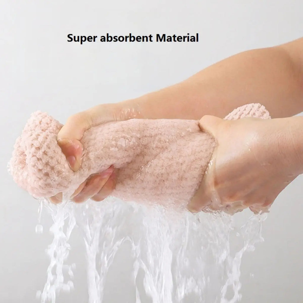 Anti-frizz hair drying cap - super absorbent