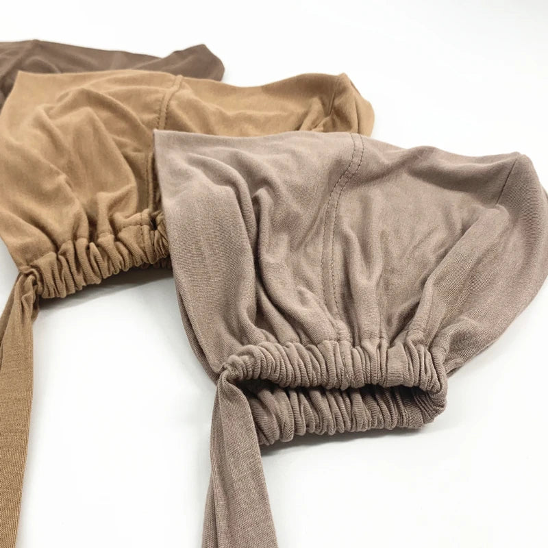Hijab Undercap – tie detail | Velvetova