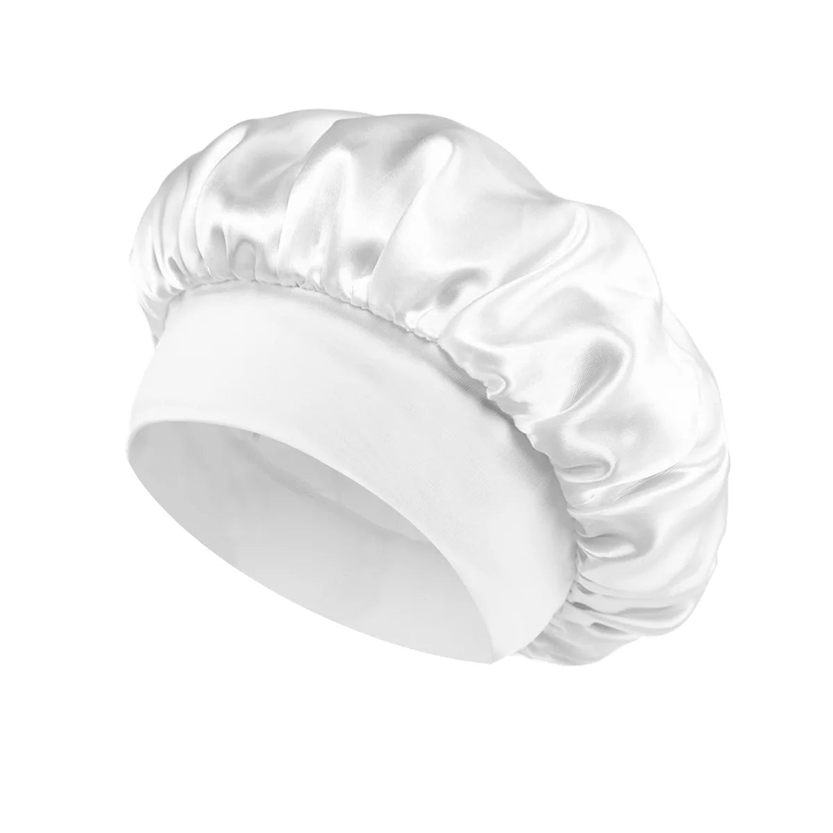 Satin Hair Bonnet – Silk Sleep Cap for Curly & All Hair Types
