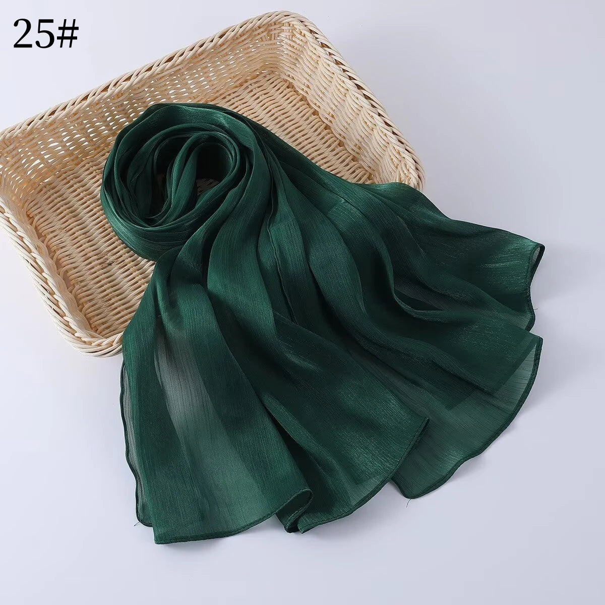 Satin Hijab Scarf – color variant view | Velvetova