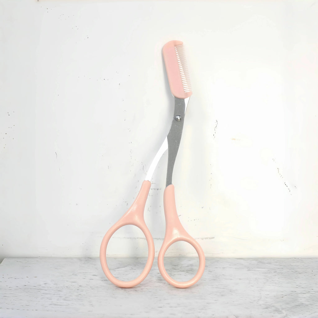 Precision stainless steel brow trimmer