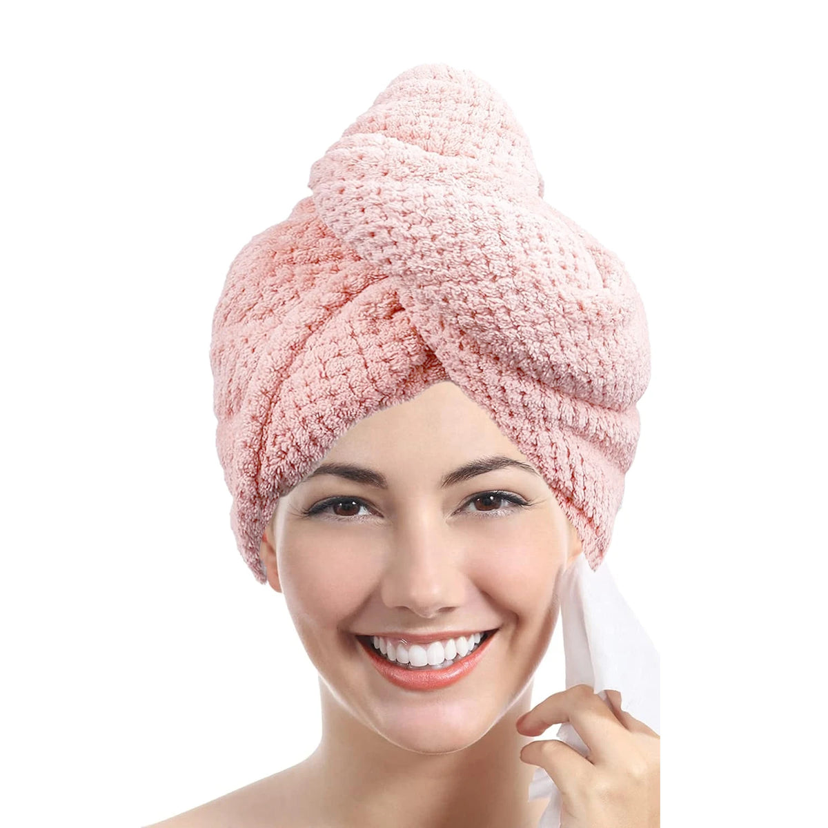 Anti-frizz hair drying cap - super absorbent