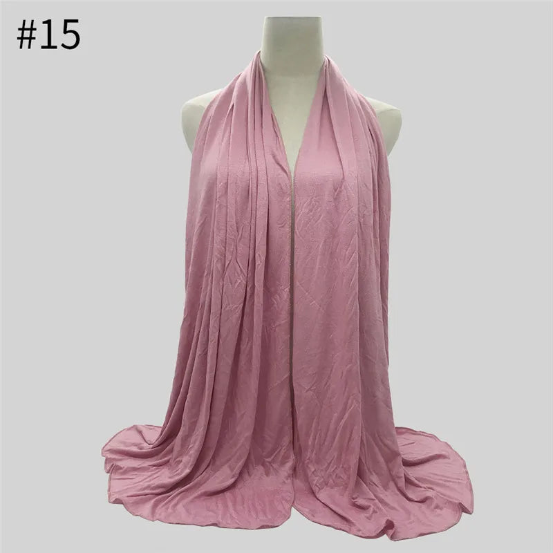 Modal Hijab Scarf – mannequin bust view | Velvetova