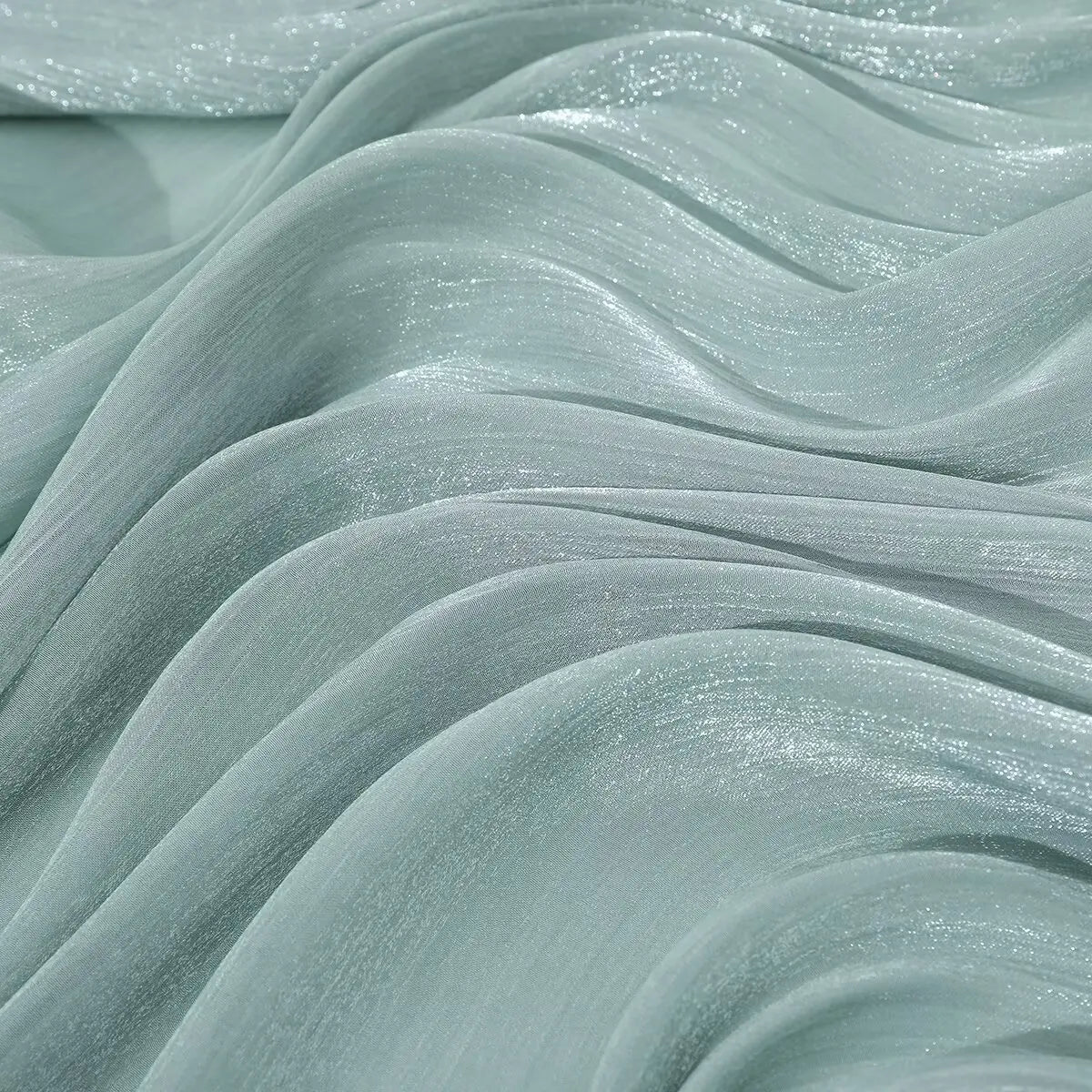 Satin Hijab Scarf – fabric close-up | Velvetova