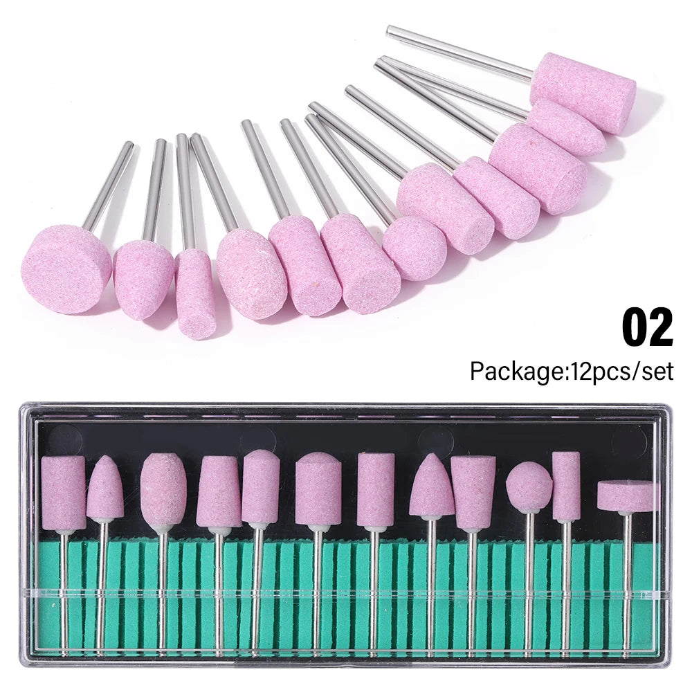 Manicure drill set colors collection