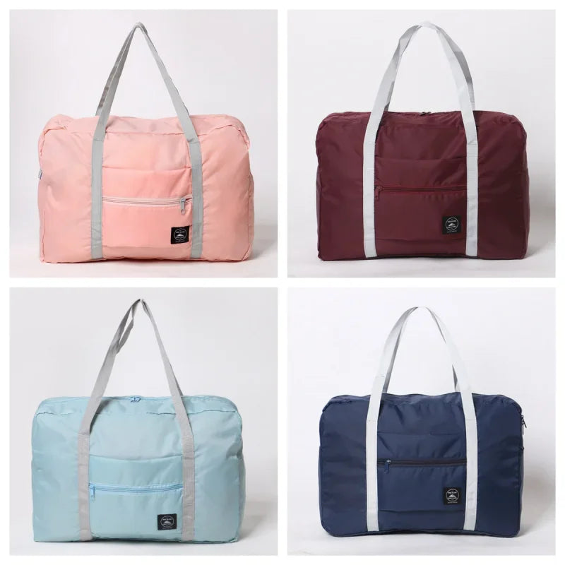 Foldable travel duffel bag - feature detail