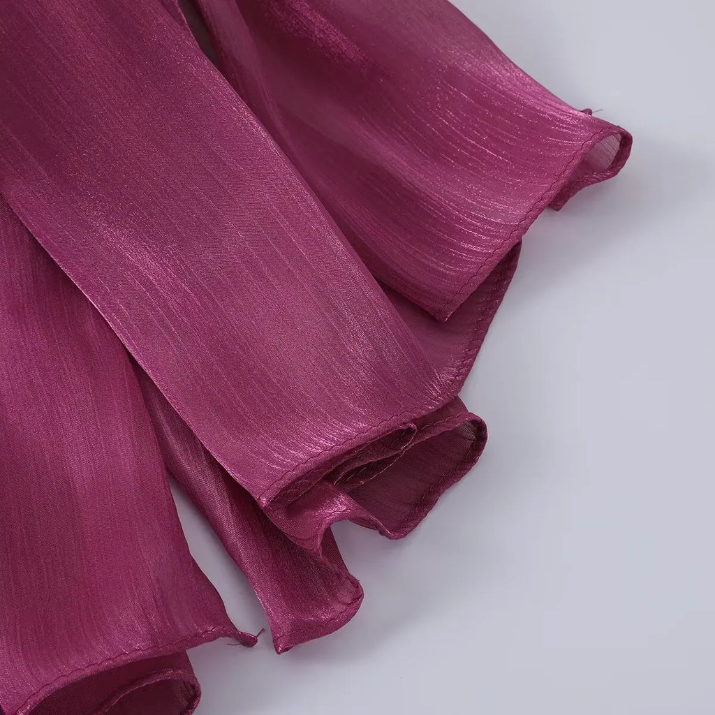Satin Hijab Scarf – fabric close-up | Velvetova