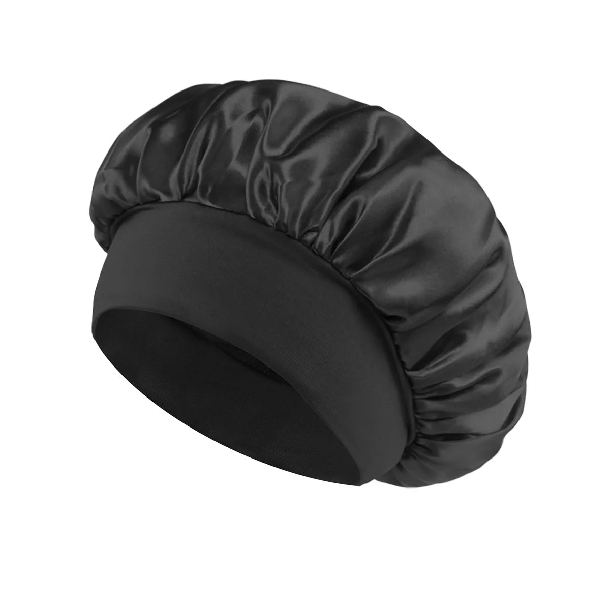 Satin Hair Bonnet – Silk Sleep Cap for Curly & All Hair Types