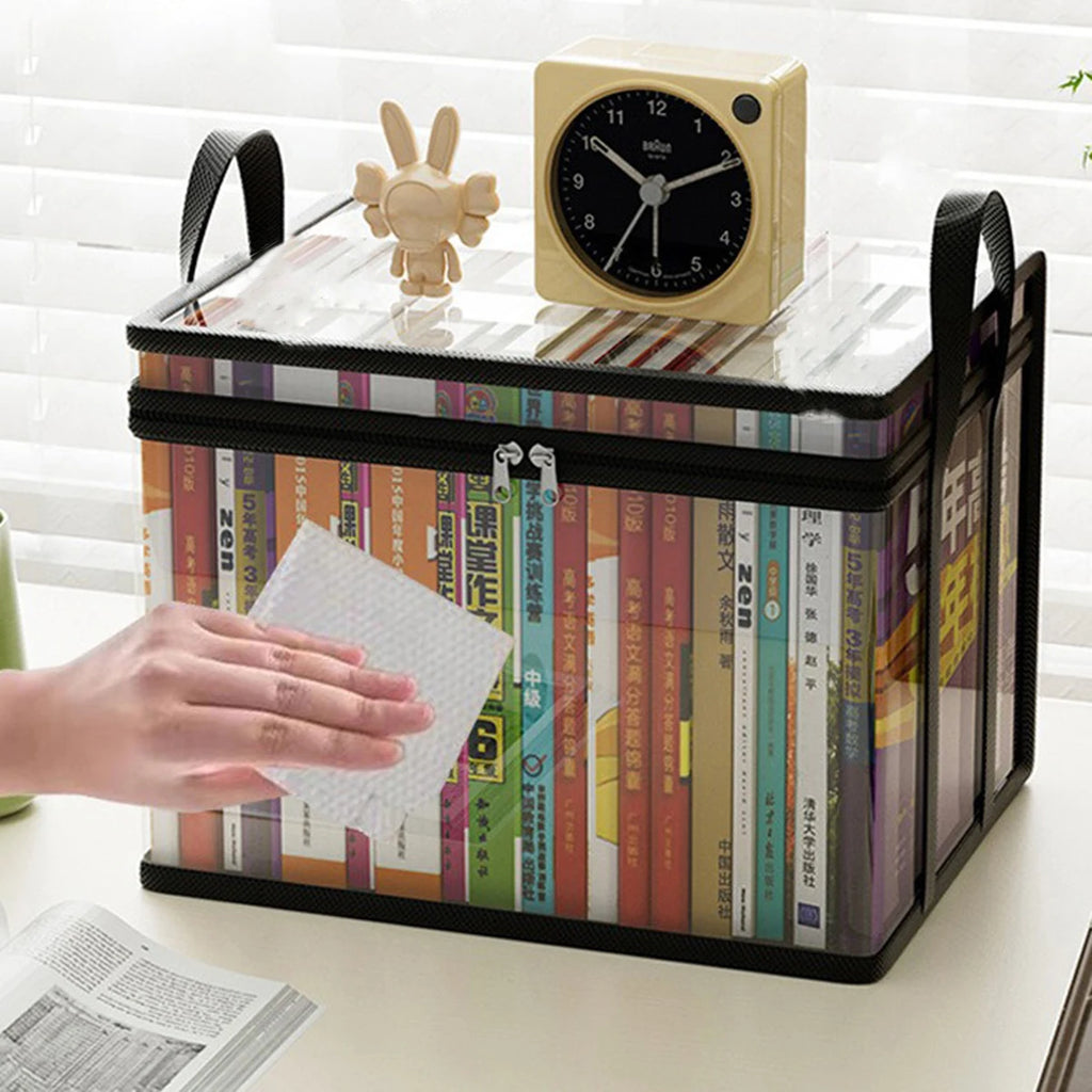 Wiping waterproof book storage box clean