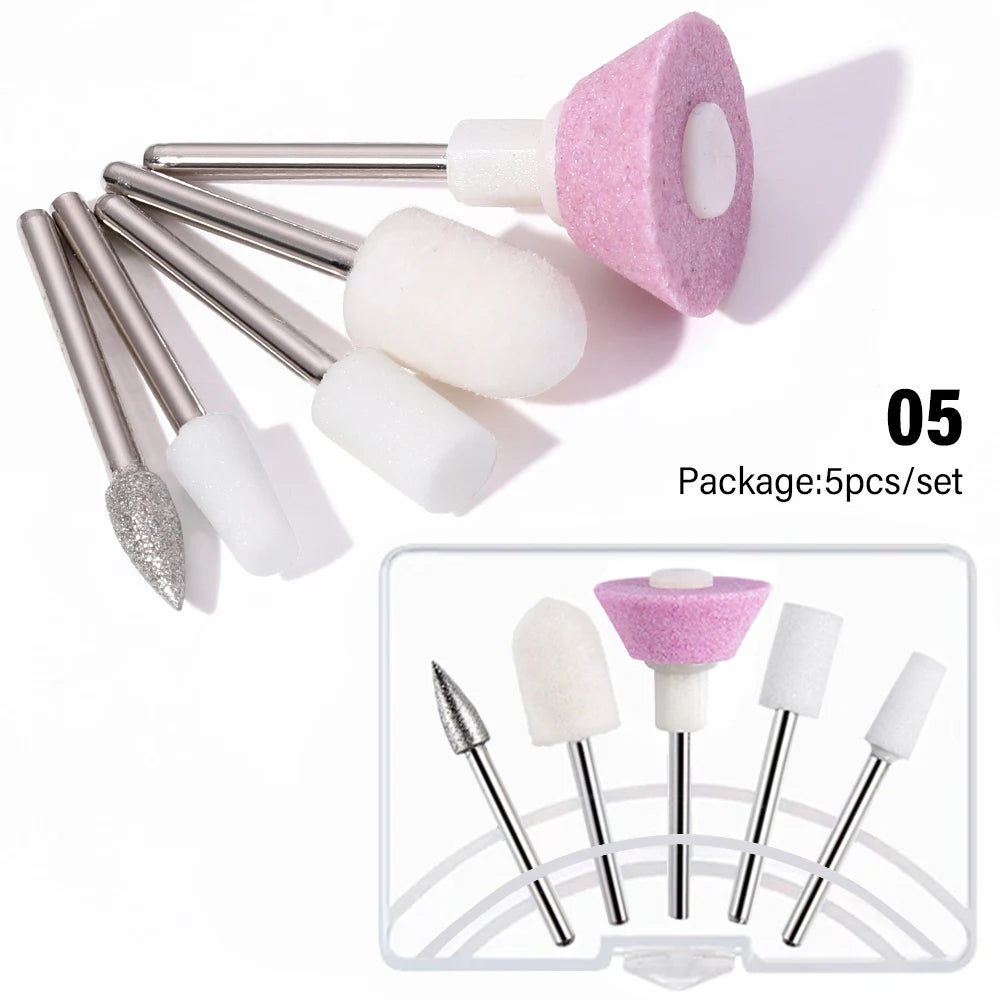 6-in-1 Electric Nail Drill Kit – Manicure Pedicure Polishing Set