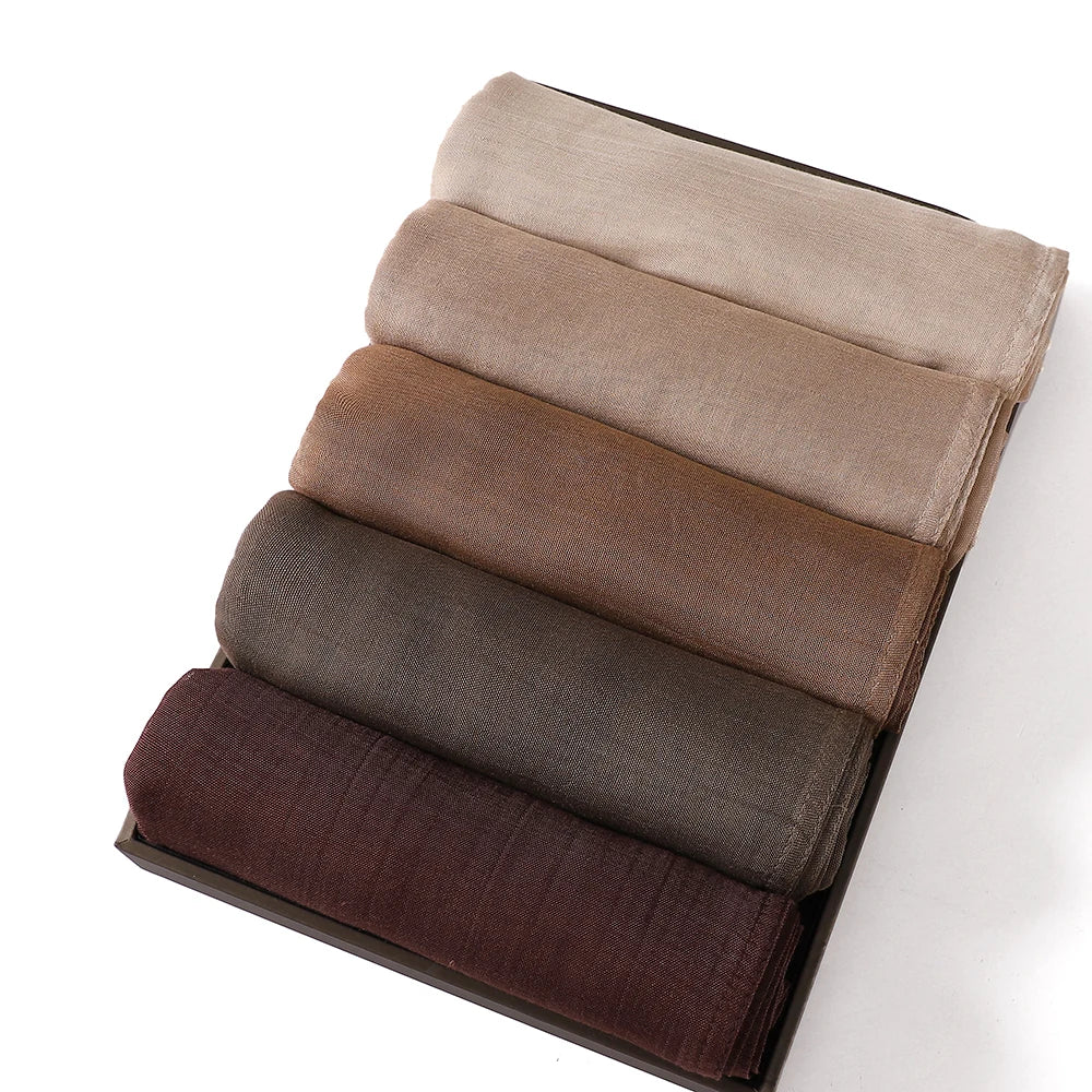 Viscose Hijab Scarf – color stack | Velvetova