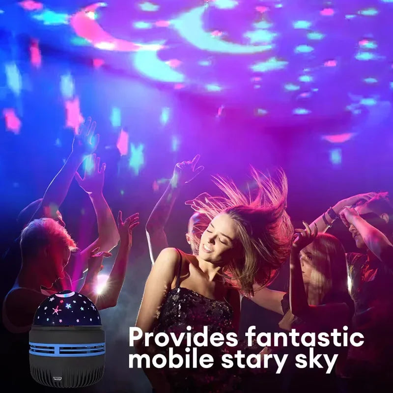 Star projector night light galaxy lamp - feature detail
