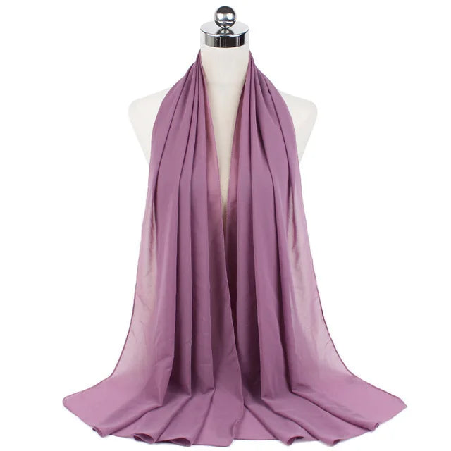 Chiffon Hijab – color variant view | Velvetova