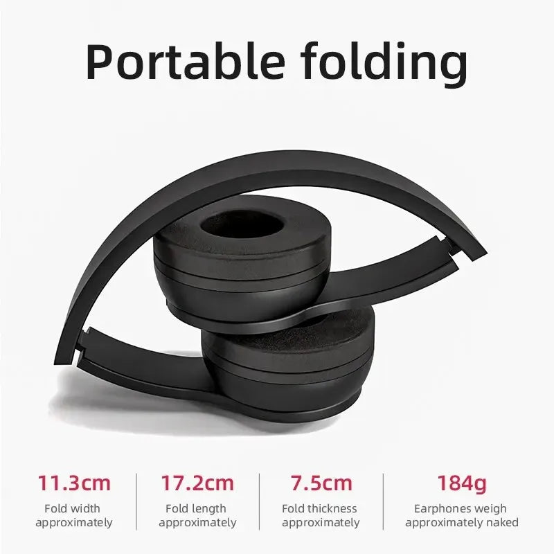 P47 wireless Bluetooth headphones - detail close-up