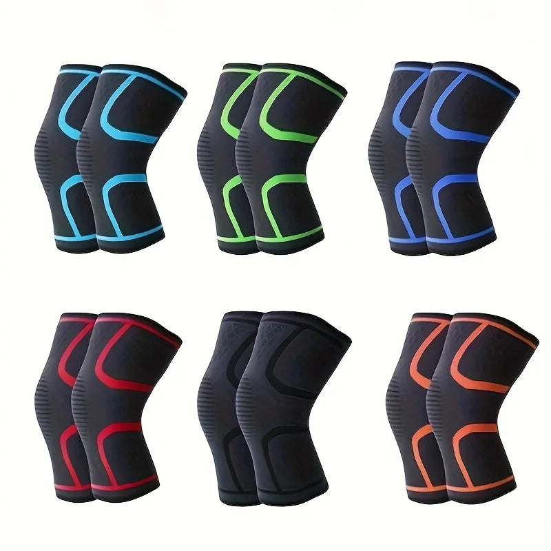 Knee sleeves running all colours lineup